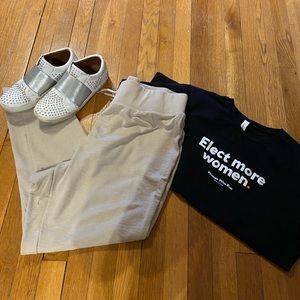 H&M Joggers | Rose Colored